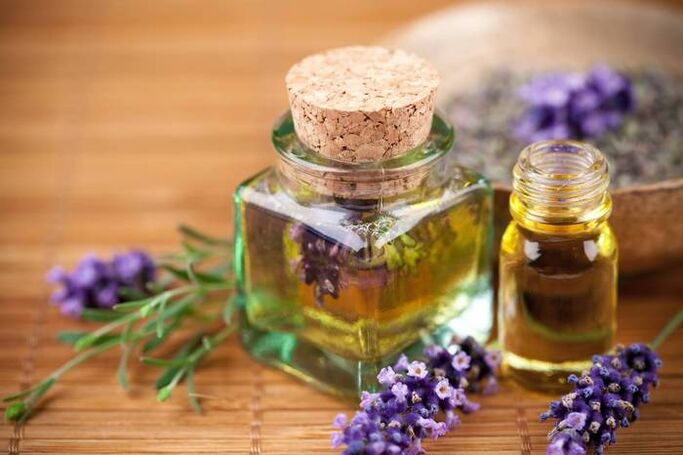 Lavender oil can be used in blends that stimulate collagen